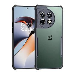 One Plus 11R Black Outline Clear Case Xunod