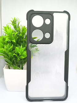 One Plus Nord 3 5G Mobile Black Clear Case Xunod