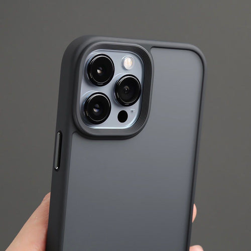 Matte shockproof Hybrid hard Smoke case cover casing for all models of iPhones